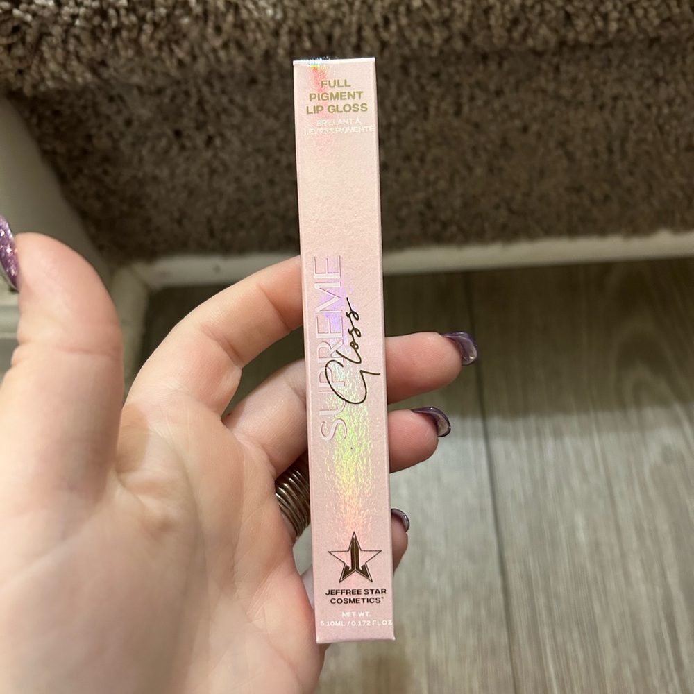 BNIP Jeffree Star Cosmetics Supreme Gloss Full Pigment Lip Gloss in Top Shelf - Picture 6 of 6